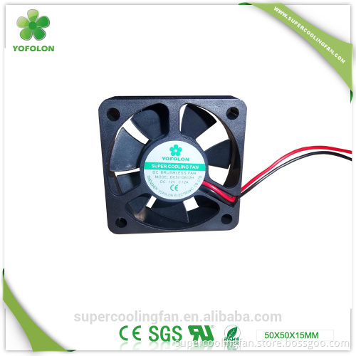 50x50x15mm Factory promotional DC Cooling Fan 5v 12v With competitive price
